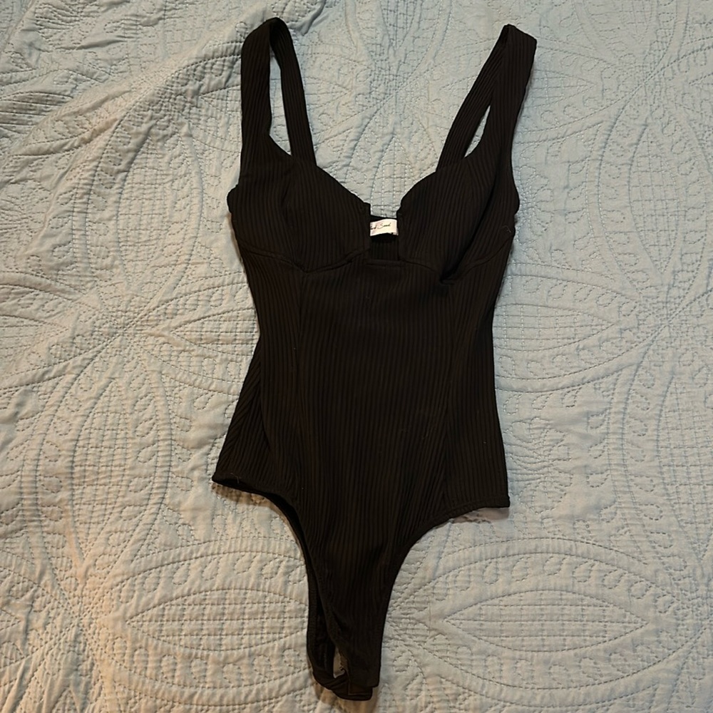 Mustard Seed size small black onesie